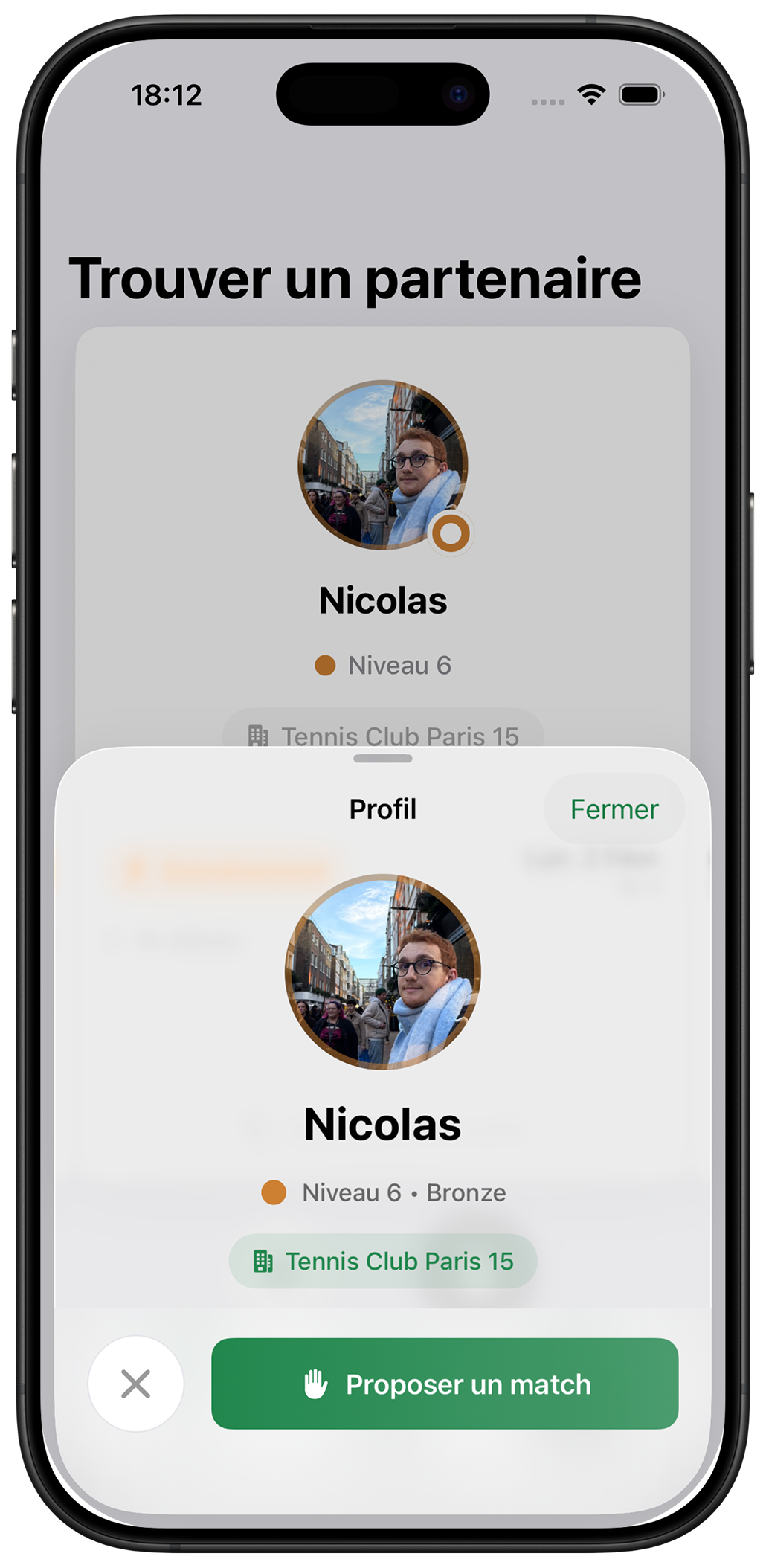Trouvez des partenaires facilement